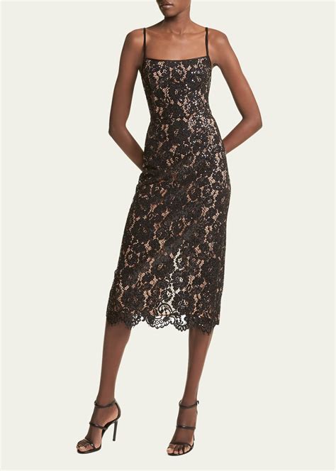 Michael Kors Collection Lace Slip Dress 